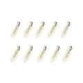 10pcs white