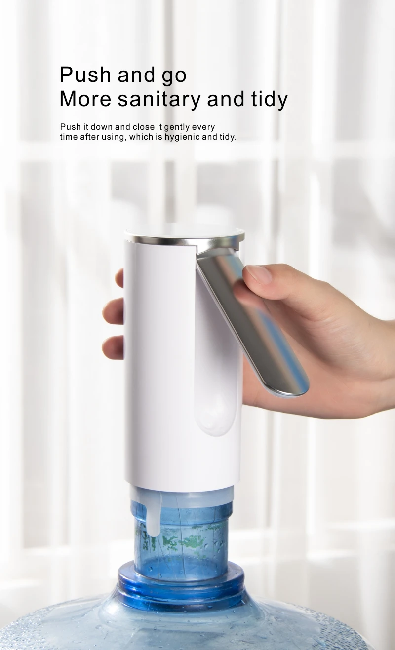 Xiaomi-Bomba Elétrica Dobrável Garrafa De Água, Dispensador