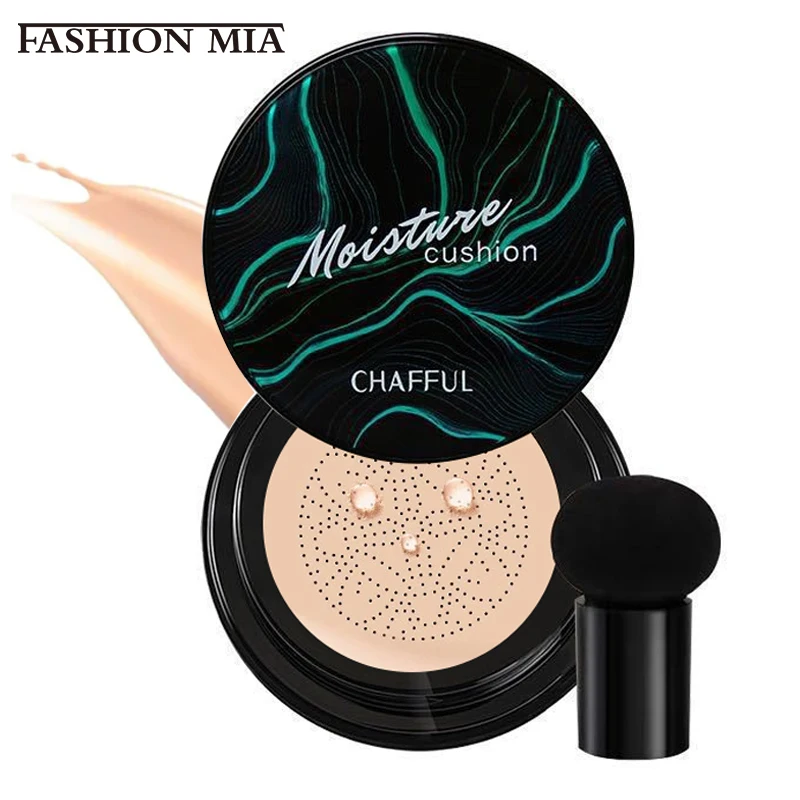 Mushroom Head Air Cushion BB Cream Moisturizing Concealer Lasting Nude CC Liquid Foundation Even Skin Tone Makeup Base Primer