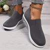 2024 Women Walking Shoes Air Cushion Non Slip Orthopedic Shoes Ladies Platform Mules Breathable Wedge Female Sneakers 6
