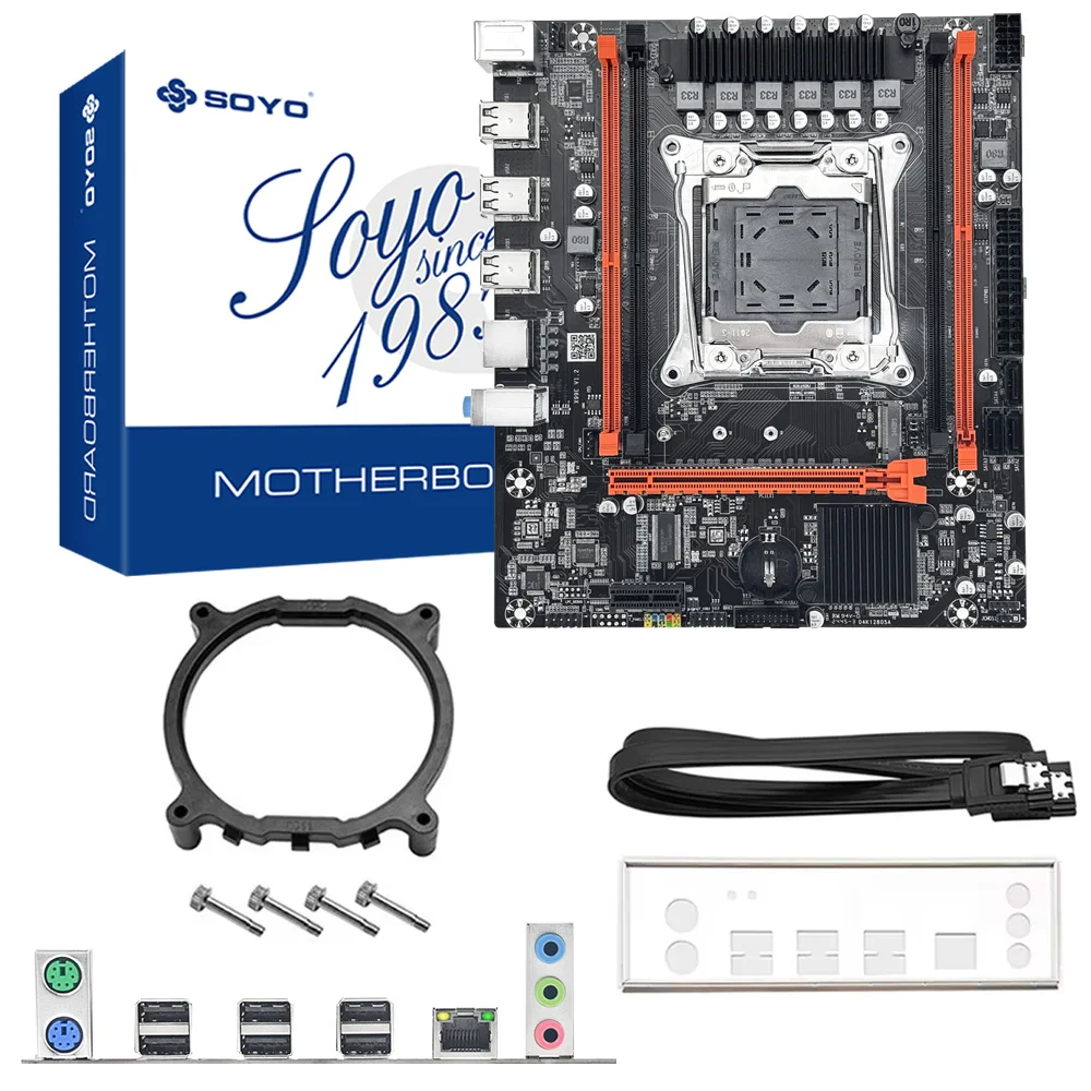 SOYO X99 Gaming Motherboard, USB3.0 Dual Channel DDR4 Memory PCIEx16 LGA2011-3 Support M.2 NVME for Desktop Computer Components - Image 6
