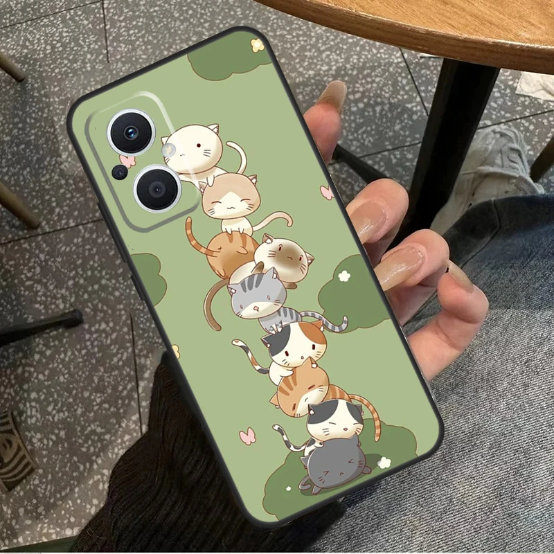 Adorable Cats Design Phone Case with Enhanced Protection