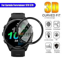 Ultra - Clear Soft Flexible Screen Protector Film - Full Coverage Protective Shield, Not Glass - Forerunner 570 42mm (1 piece)