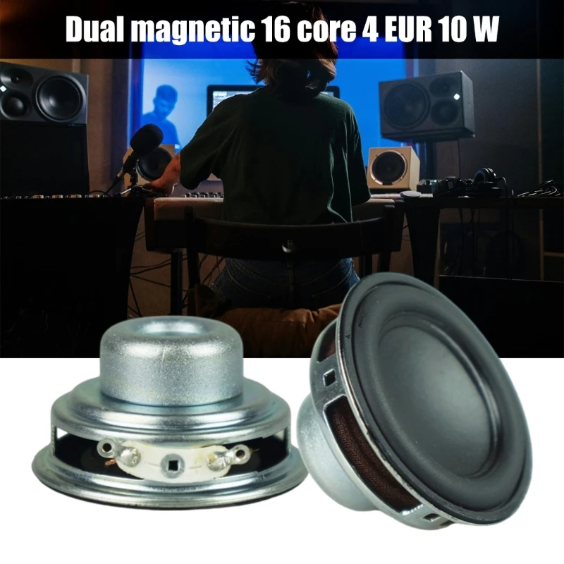 Speakers 10W 4Ohm 45mm Round Replacement Loudspeaker Full Ranges bluetooth speaker audio speakers speaker repair parts