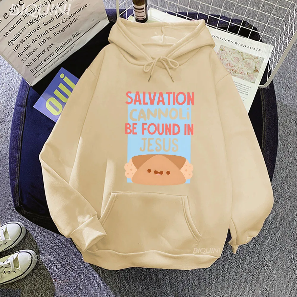 

Cannoli Classic Hoodies Harajuku Ullzang Cute Anime Man and Woman Hoodie Women Funny Cartoon Aesthetic Sweatshirt Streetwear Top