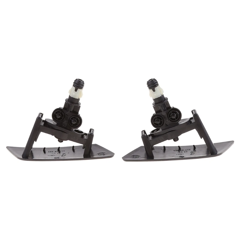 Compatible for Citroen C4 Car Headlight Water Spray Washer Nozzle Headlamps Cleaning Washer Washing Accessories Tool 2x
