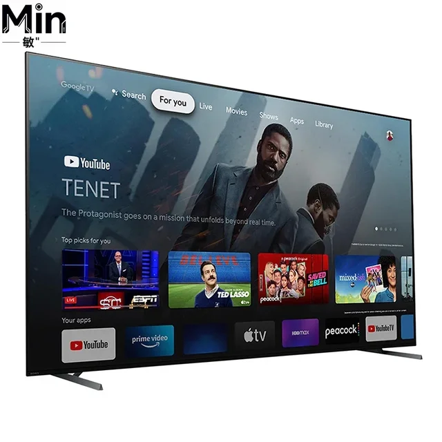 Téléviseur intelligent Android à écran tactile anti-explosion 4K 2K de 32/43/55/70/75/85/100 pouces, disponible à l'échelle nationale 1