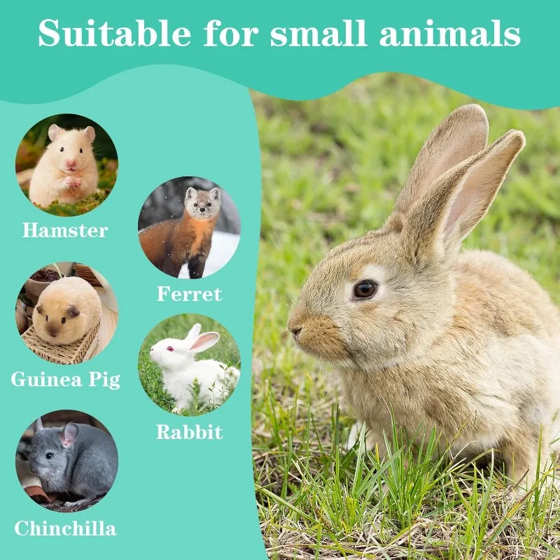 Big Rabbit Foraging Toy Feeding Ball Washable Puzzle Feeding Game Rabbit Toys Suitable for Bored Rabbits Creative Interesting