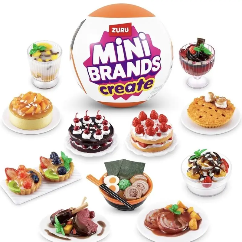 ZURU Mini Brands Disney - Juego de 5 juguetes en miniatura sorpresa con
