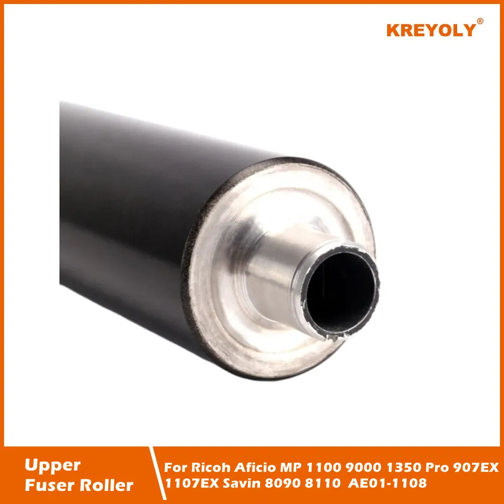 Rolo Fusor Superior para Ricoh Aficio mp 1100 9000 1350 Pro 907ex 1107ex Savin 8090 8110 Ae011108 Ae011108 - Imagem 3
