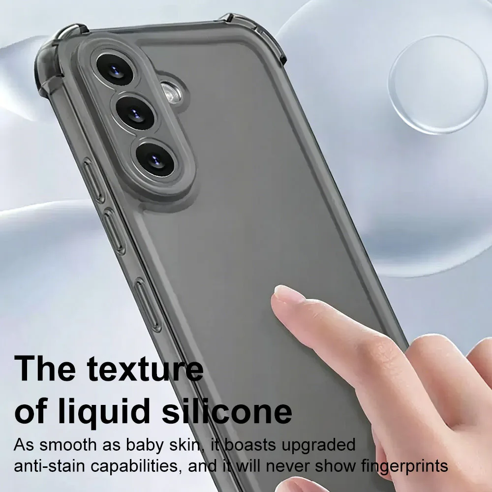 Candy Color Matte Soft Case - Shockproof Translucent Liquid Silicone Cover