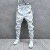 2024 New Men Joggers Autumn Sweatpants Winter Drawstring Casual Pants Workout Running Cotton Sports Trousers Men Clothing 5
