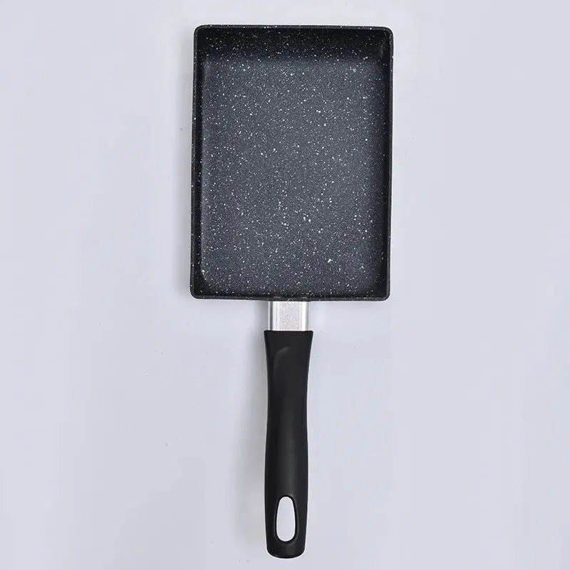 Tamako Non-stick Frying Pan Square Steak Frying Pan Medical Stone Breakfast Egg Roll Non Stick Frying Pan