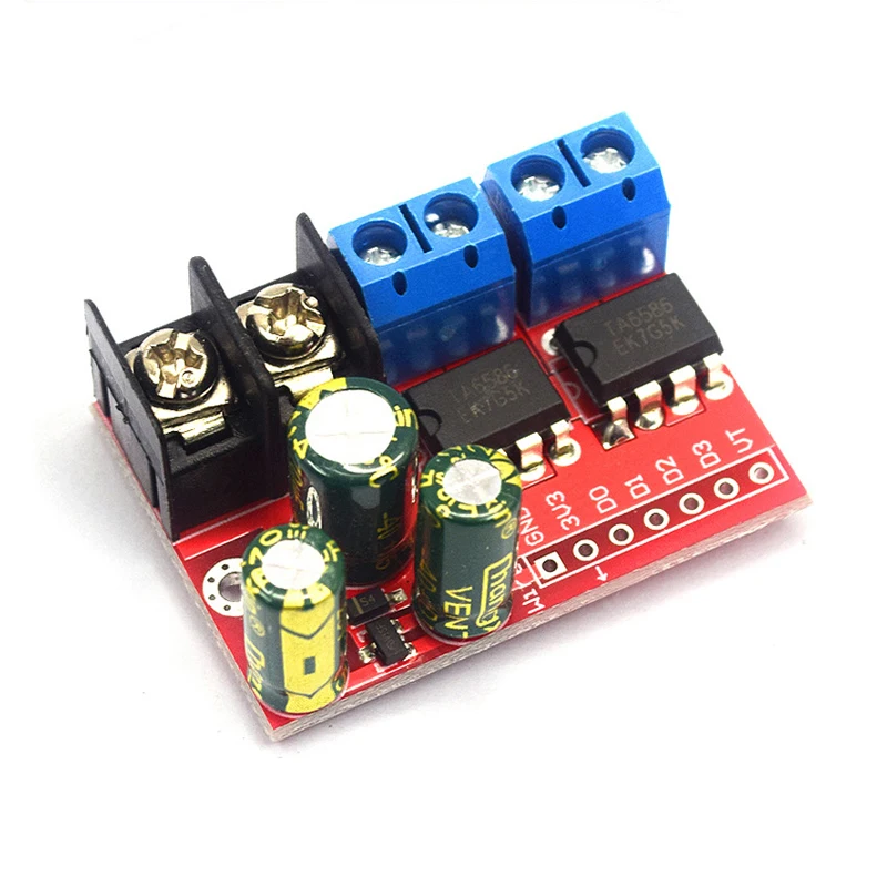 H Bridge Remote Control 5A 3V-14V Dual DC Motor Drive Module Voltage Reverse PWM Speed Regulation Double Super L298N 5AD dc motor speed controller dc motor driver