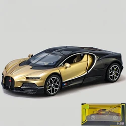 1:32 Bugatti Tourbillon V16 Supercar Diecast Model Car Toy - Premium Alloy Collectible for Children and Hobbyists (Gold Box)