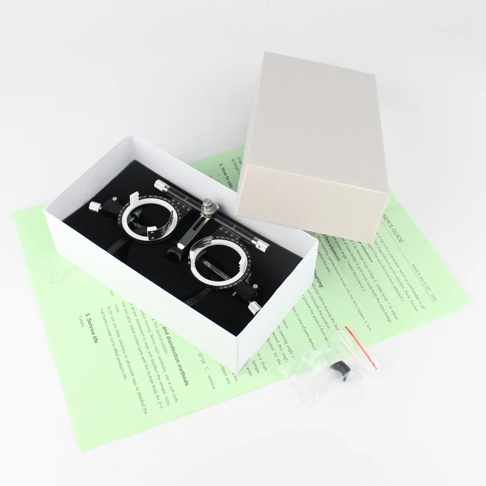 TF3 Quality Trial Lens Frame Ophthalmic Trial Frame Good Material Durable Design