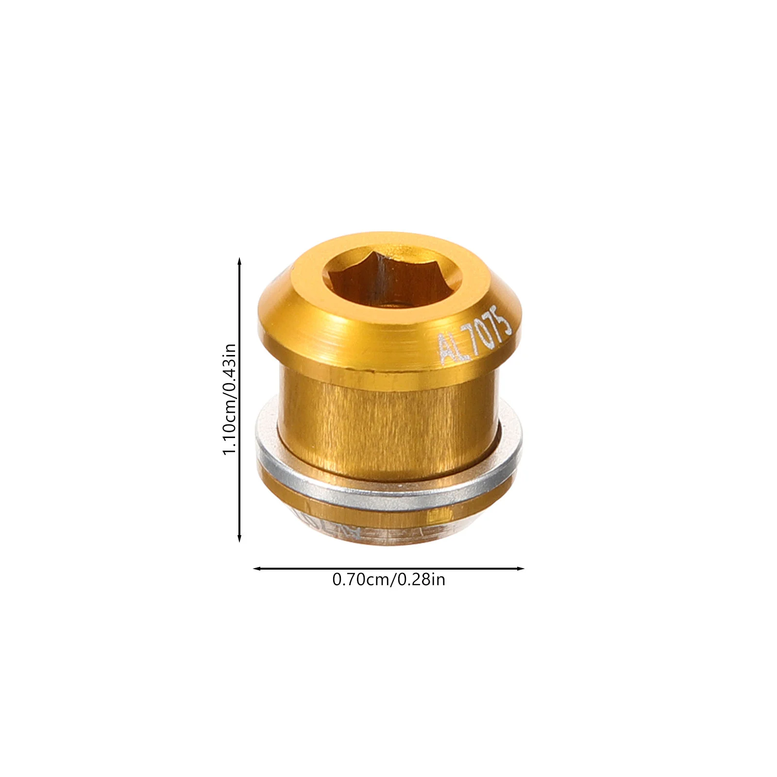 Snare Drum Air Hole Screw Metal Vent for Vents Parts Bass Accessories with Gasket