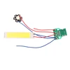 1PC Dual LED Light Board Desk Lamp Flashlight Driver Board Circuit Board DIY Accessories DC3.7V-5V 2