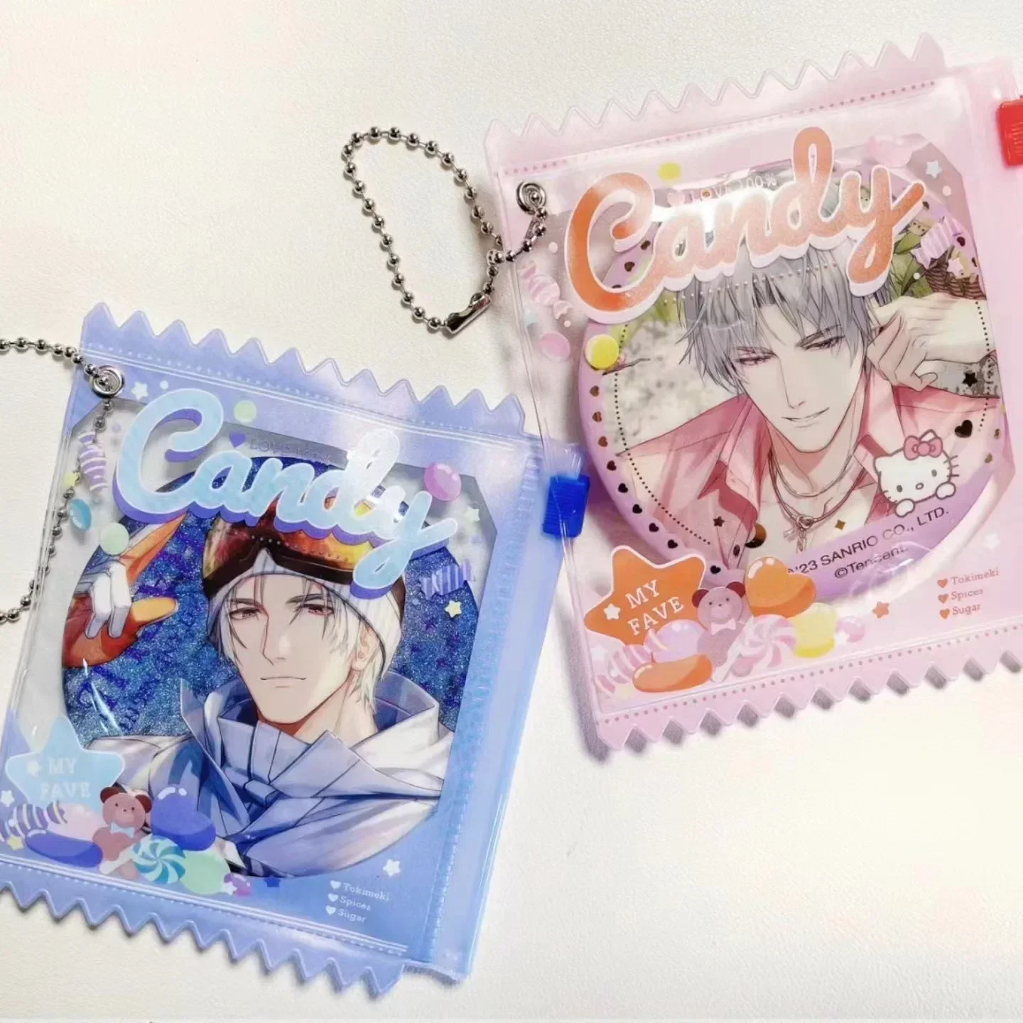 Cartoon Candy Bag Badge Protector Case for 58mm and 75mm Anime Badges Decoration Bag Accessories Case 4