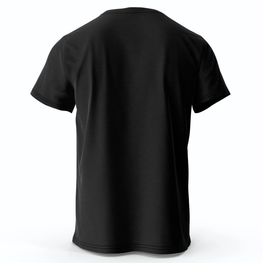 Men's Oversized Music World Graphic T-Shirt – 100% Cotton Summer Top