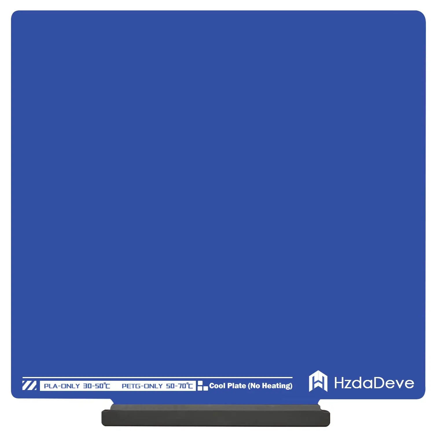 Placa de construcción texturizada fresca HzdaDeve con mango para aventurero 5M/5M Pro/AD5X plataforma de chapa de acero de tablero PEO liso lateral