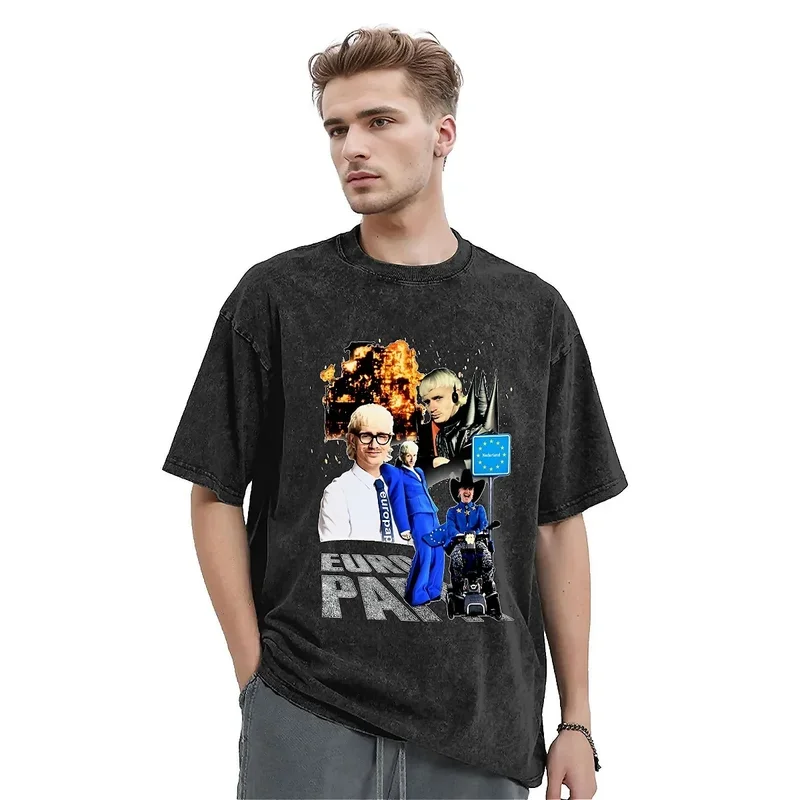 

Футболка Joost Klein Song Contest 2024, Нидерланды Merch, футболки Harajuku, уличная одежда, футболка, летняя повседневная футболка