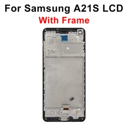 6.5 LCD Touch Screen Display Digitizer Replacement (A21S With Frame)
