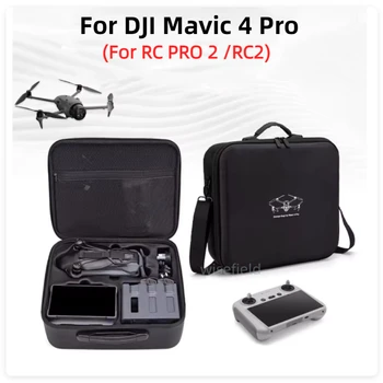 Custodia da Trasporto per Telecomando DJI Mavic 4 Pro RC PRO 2 /RC2, Borsa Portatile da Viaggio con Tracolla, Organizzatore per Telecomando