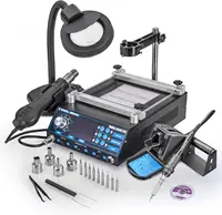 Cutting Edge in Technology Model 5040-XR3 All-In-One Hot Air Rework & Soldering Iron Station with Preheater Now Includes Plug 1