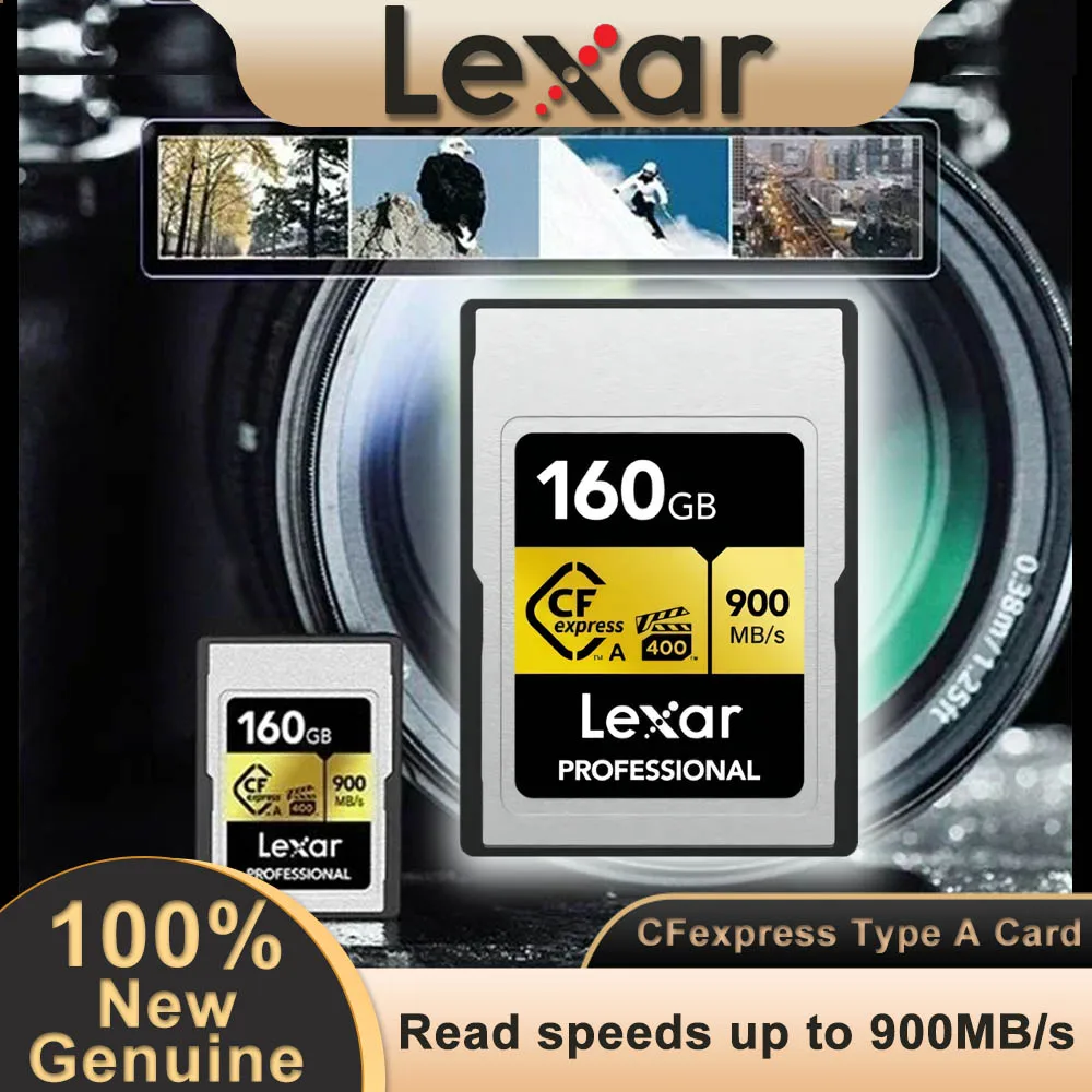 LexarCFexpressTypeAMemoryCard900MBs320GB160GBSupportforSony