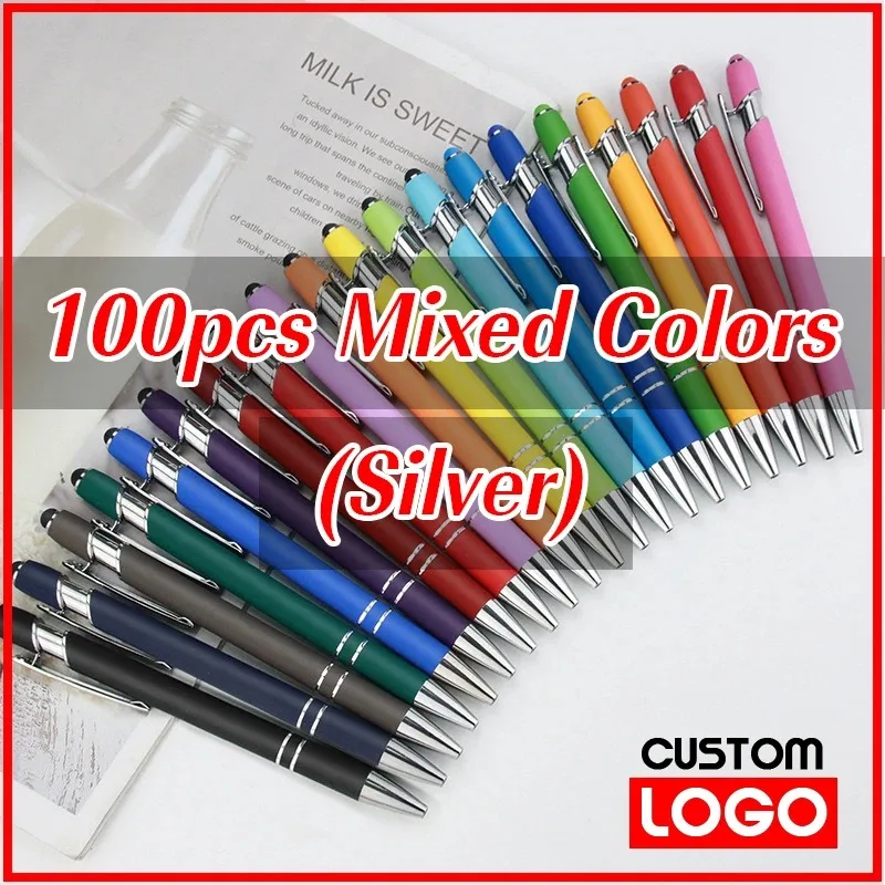 100pcs Mixed (Silver