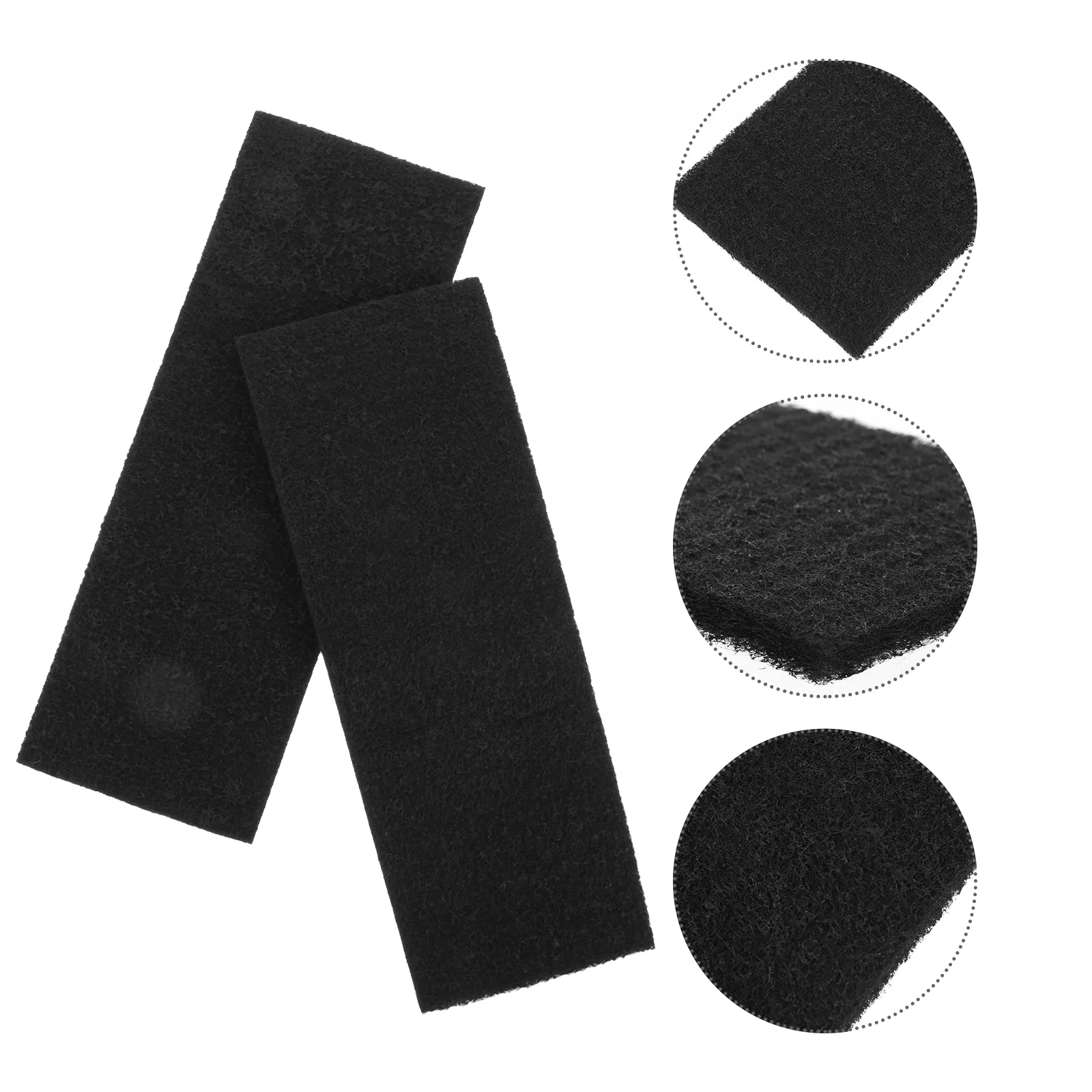 Activated Carbon Filters 2pcs Activated Carbon Filters Cat Litter Boxes Charcoal Filter Cat Litter Pans Filters for