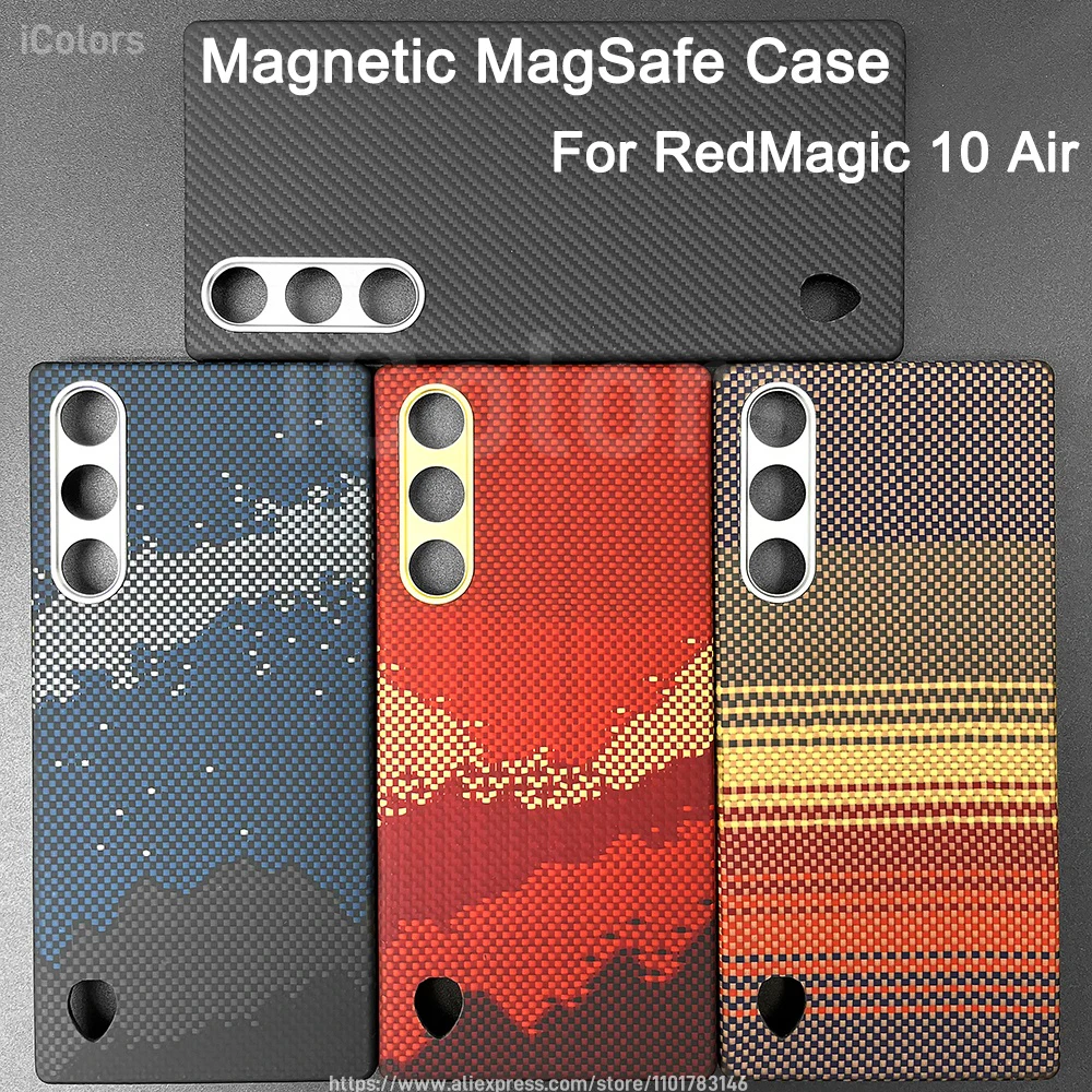 Ultra-Thin Magnetic Carbon Fiber Case - Lightweight, Slim, Anti-Scratch Design