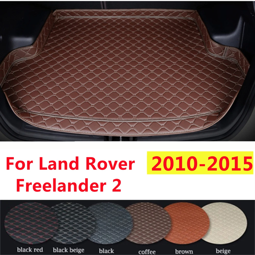 

SJ Высокая сторона под заказ для Land Rover Freelander 2 2015 2014 2013 2012 11-2010 коврик для багажника автомобиля Задняя подкладка для груза коврик