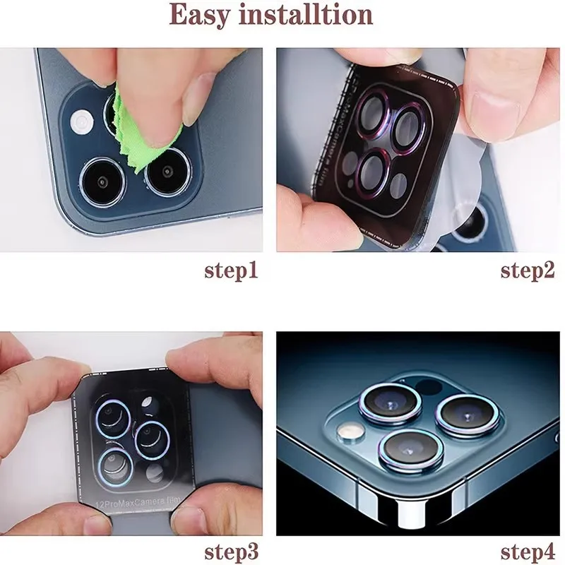 Premium Mobile Phone Camera Lens Protective Film - Enhanced Protection for Crystal Clear Photography