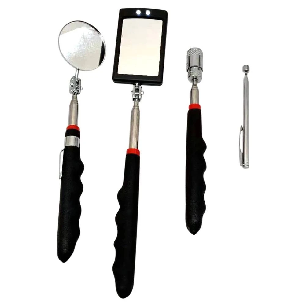 360° Telescopic Folding Inspection Mirror Car Mechanic Welding Repair Reflector Welding Chassis Inspection Mirror Hand Tool 6