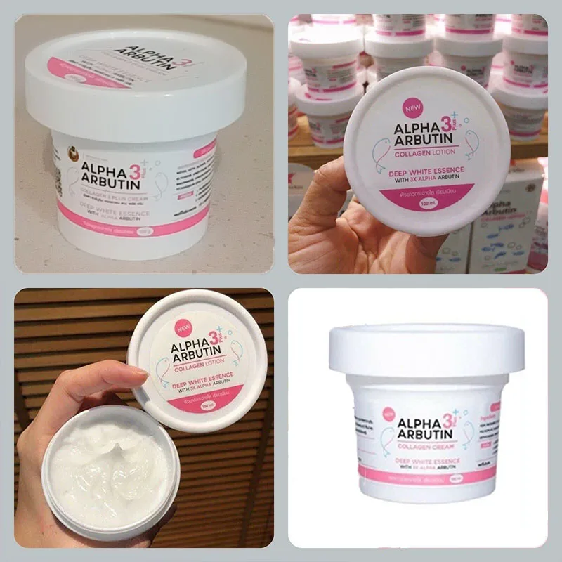 Soin Visage éclaircissant Alpha Arbutin 3 Plus - Crème + Sérum - Anti-taches, Anti-âge - Neuf
