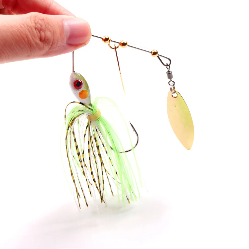 13g 17g Wobbler Spinners Sequins Spoon Fishing Lure Artificial