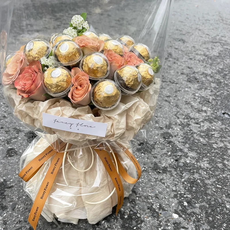 20Pcs Clear Acrylic Chocolate Ball 4cm Round Candy Chocolate 2 S9047d52239de476ab0001980c390142bI