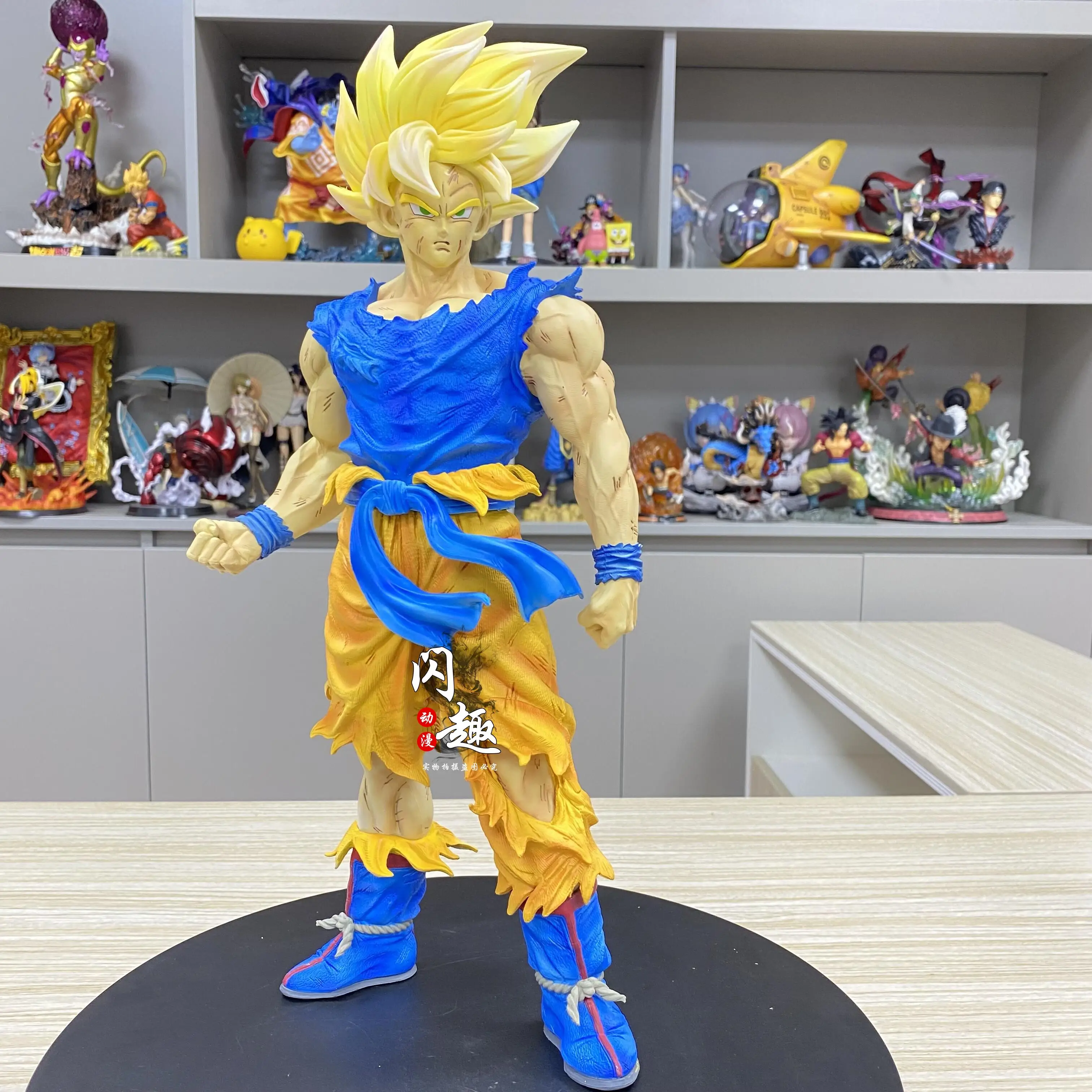 38cm Dragon Ball Z Action Figures Ls Son Goku Anime Collection Pvc Model  Statue Doll Toys For Children Large Figurines Gift - AliExpress