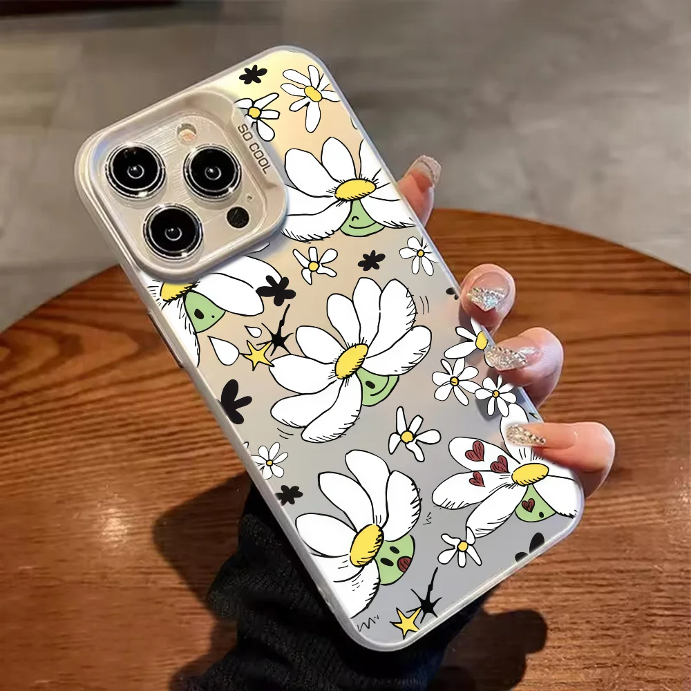 Kawaii Fashion TPU Silver Laser Soft Phone Case