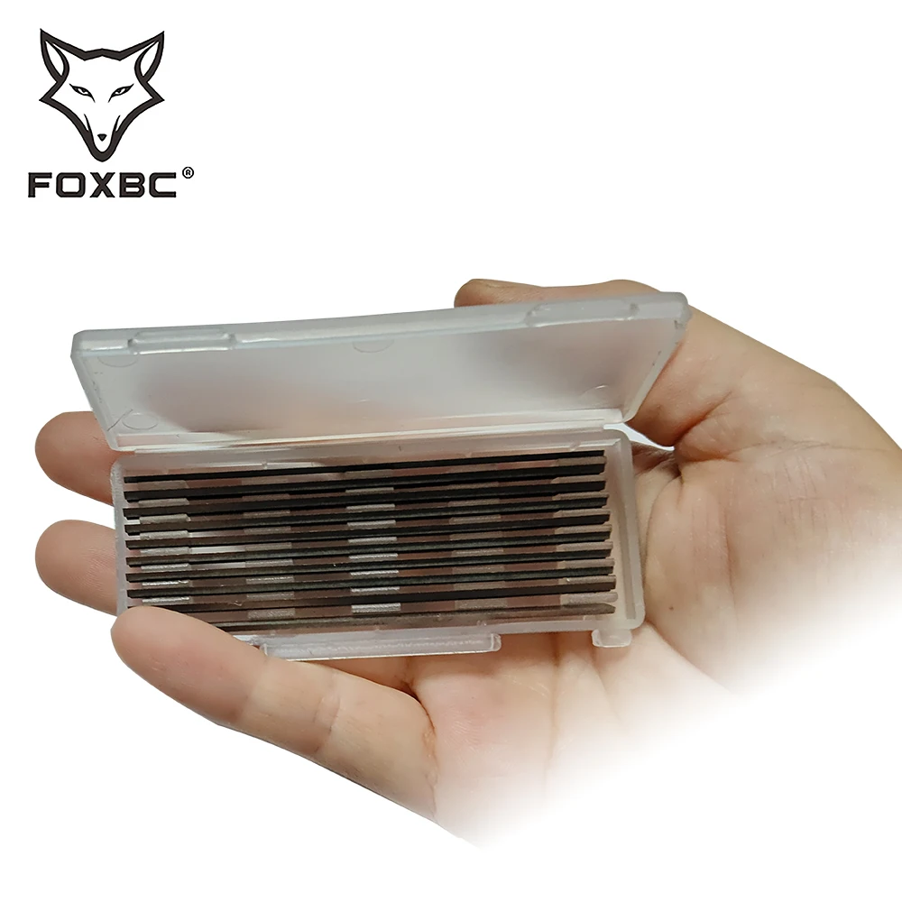 FOXBC 82mm HSS Planer Blades Knives for Bosch DeWalt Metabo Makita Trend and Elu Woodworking Power Tools Accessorie 3-1/4