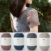 50G/Ball Linen Thread # 5 Lace Fine Thread Handwoven Shawl Carpet DIY Pillowcase Doll Material Wrapped with Fine Linen Thread 1