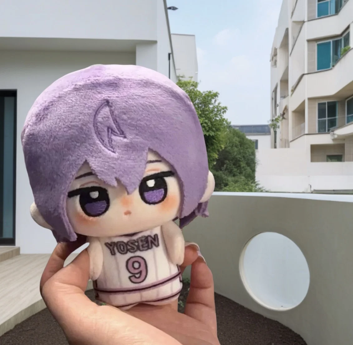 Stuffed 10cm Anime Kuroko's Basketball Atsushi Murasakibara Plush Doll -  Cute Friend Meeting Gift or Birthday Gift, image size:1132x1108