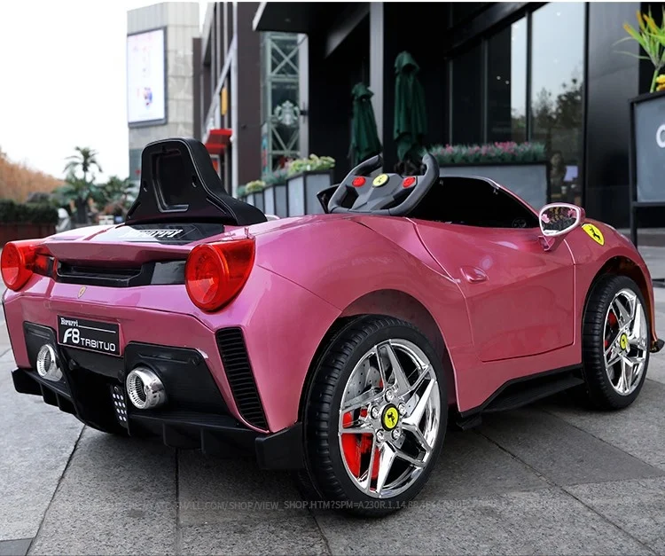 Ferrari Kids Ride On Electric Car For Boys &Amp; Girls Toy Car With Remote Control F8