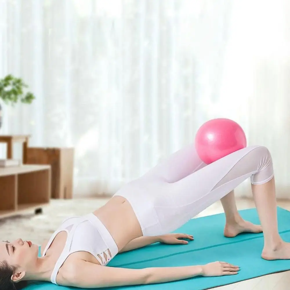 Indoor Yoga Ball Easy Inflation Fitness PVC Pilates Exercise Gym Ball Balance & Stability Anti Burst Exercise Balls yoga ball gymnastics ball