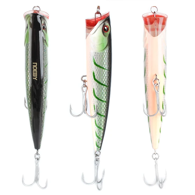 40g Topwater Fishing Lure Popper 140mm GT Saltwater Trolling Lure Wobbler  Hait Bait Surf Fishing Offshore Tuna Bass Big Game - AliExpress