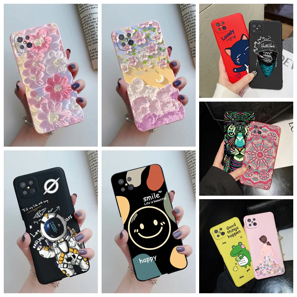 Cute Flower Cartoon Silicone Soft Phone Case - Stylish Protective Cover