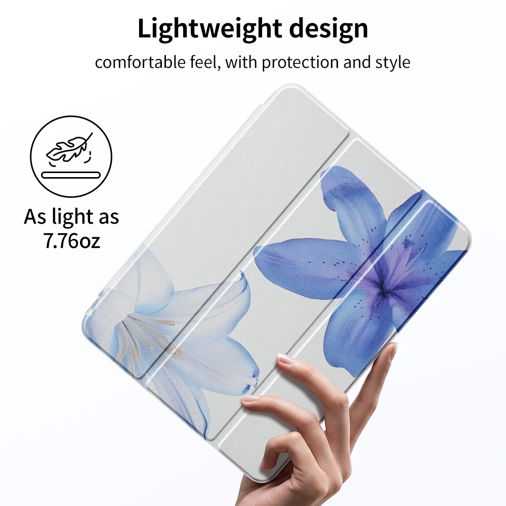 Premium Magnetic Smart Cover for iPad - Durable and Stylish Pencil Holder Case