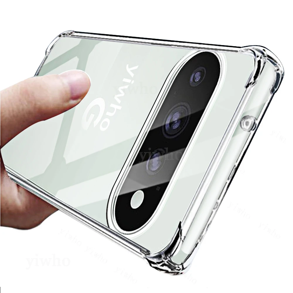 Shockproof Transparent Soft TPU Phone Case - Pack of 1 to 10